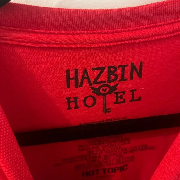 NWT- Hazbin Hotel Take That Depression Quote T-Shirt size L - Picture 3 of 4